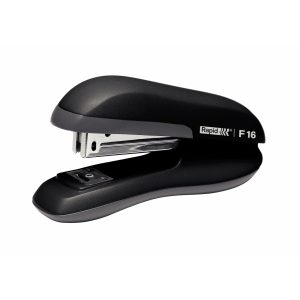 Capsator plastic Rapid F16, 30 coli, cutie, capsare inchisa/deschisa sau tip cui, negru