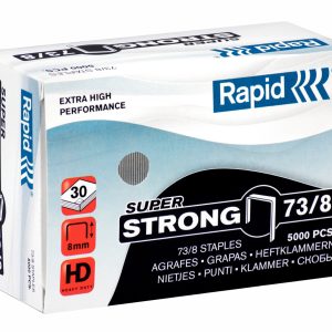 Capse Rapid Super Strong, 73/ 8, 10-30 coli, 5000 buc/cutie