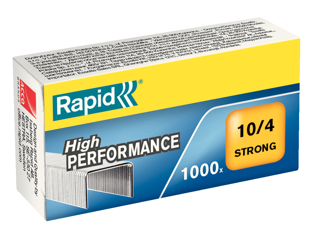 Capse Rapid Strong, 10/4, 2-10 coli, 1000 buc/cutie