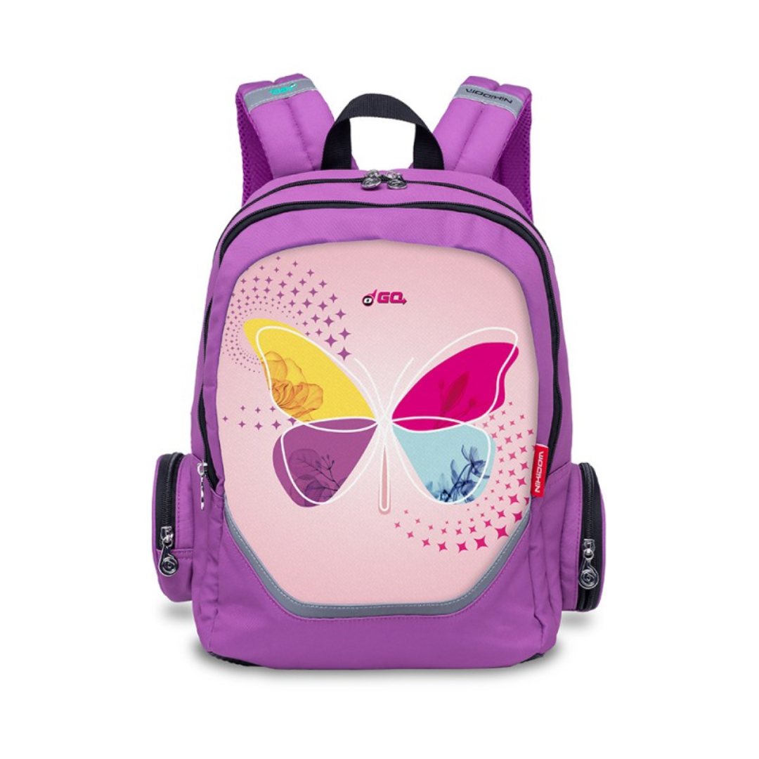 Rucsac scoala NIKIDOM Roller Go - Butterfly