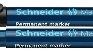 Permanent marker SCHNEIDER Maxx 130, varf rotund 1-3mm - negru