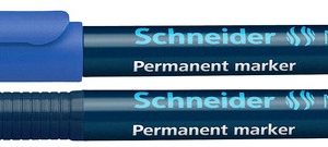 Permanent marker SCHNEIDER Maxx 240, varf rotund 1-2mm - albastru