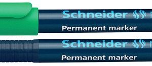 Permanent marker SCHNEIDER Maxx 240, varf rotund 1-2mm - verde