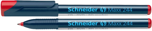 CD/DVD-marker SCHNEIDER Maxx 244, varf 0.7mm - rosu