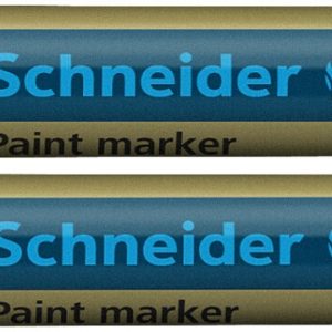 Marker cu vopsea SCHNEIDER Maxx 270, varf rotund 1-3mm - auriu