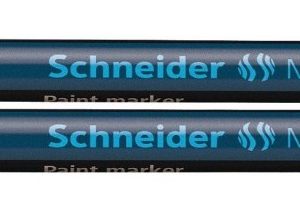 Marker cu vopsea SCHNEIDER Maxx 271, varf rotund 1-2mm - rosu