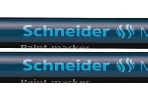 Marker cu vopsea SCHNEIDER Maxx 271, varf rotund 1-2mm - albastru
