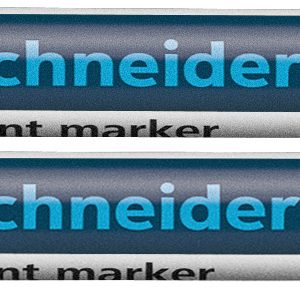 Marker cu vopsea SCHNEIDER Maxx 271, varf rotund 1-2mm - alb