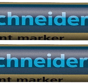 Marker cu vopsea SCHNEIDER Maxx 271, varf rotund 1-2mm - auriu