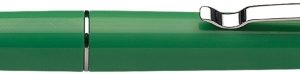 Pix SCHNEIDER Office, clema metalica, corp verde - scriere verde