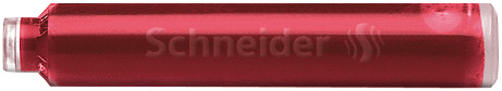 Patroane SCHNEIDER, 6buc/set - cerneala rosie