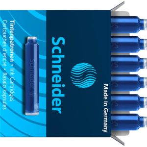 Patroane SCHNEIDER, 6buc/set - cerneala albastru royal
