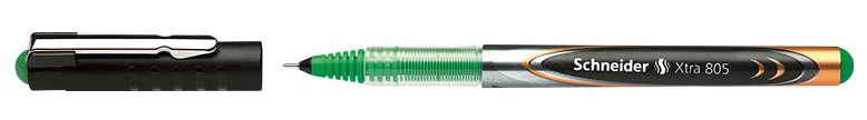 Roller cu cerneala SCHNEIDER Xtra 805, needle point 0.5mm - scriere verde