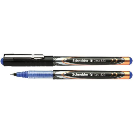 Roller cu cerneala SCHNEIDER Xtra 823, ball point 0.3mm - scriere albastra