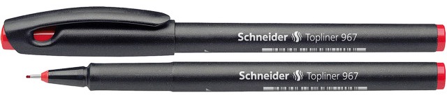 Liner SCHNEIDER 967, varf fetru 0.4mm - rosu