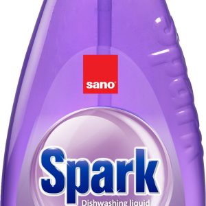Detergent lichid pentru degresarea vaselor,1 litru, SANO Spark - cu miros de lavanda