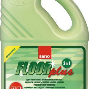 Detergent pentru pardoseli, curata, parfumeaza si respinge insectele, 2 litri, SANO Floor Plus
