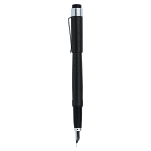 Stilou DIPLOMAT Magnum, cu penita EF, din otel inoxidabil - crow black