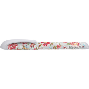 Stilou SCHNEIDER Voice - design flori, fond gri