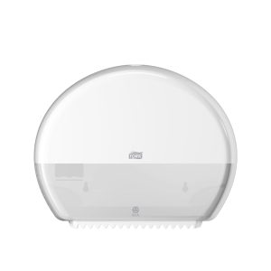 Dispenser TORK Elevation, pentru hartie igienica rola mini jumbo, 275x345x132mm - alb