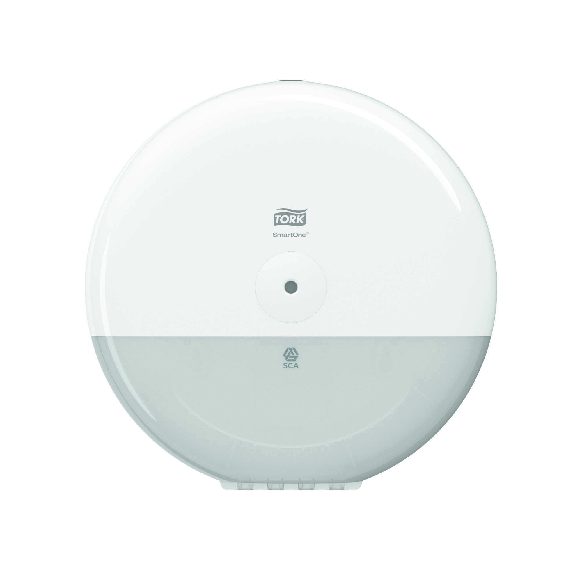 Dispenser TORK Elevation SmartOne, pentru hartie igienica rola jumbo, 268x269x157mm - alb