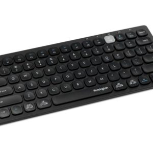 Tastatura Kensington, conexiune multipla, wireless sau bluetooth, indicator de baterie, negru