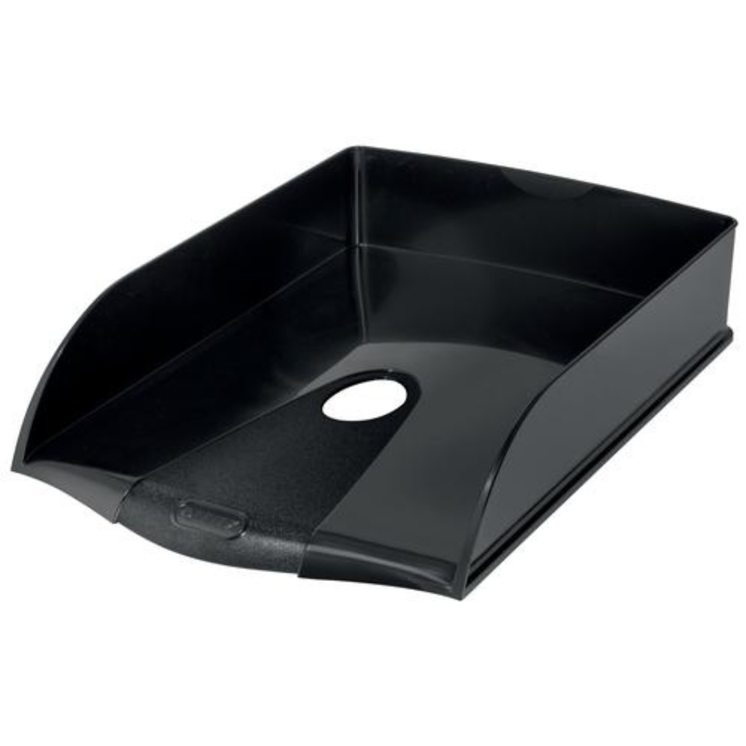 Tavita documente LEITZ Recycle, PS cu amprenta CO2 neutra, partial reciclat, certificare Blue Angel,