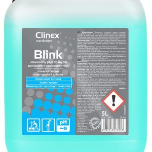 CLINEX Blink, 5 litri, solutie cu alcool pentru curatare suprafete impermeabile