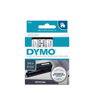 Banda Dymo D1 ( 9 mm x 7 m ) text:negru/ fond:alb (40913)
