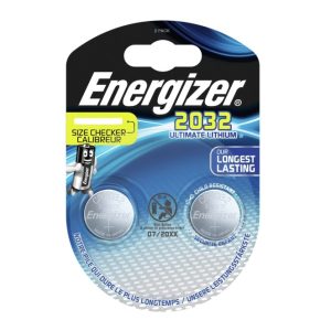 Baterii litiu CR2032, 3V, 2 buc/set, Energizer Ultimate Lithium
