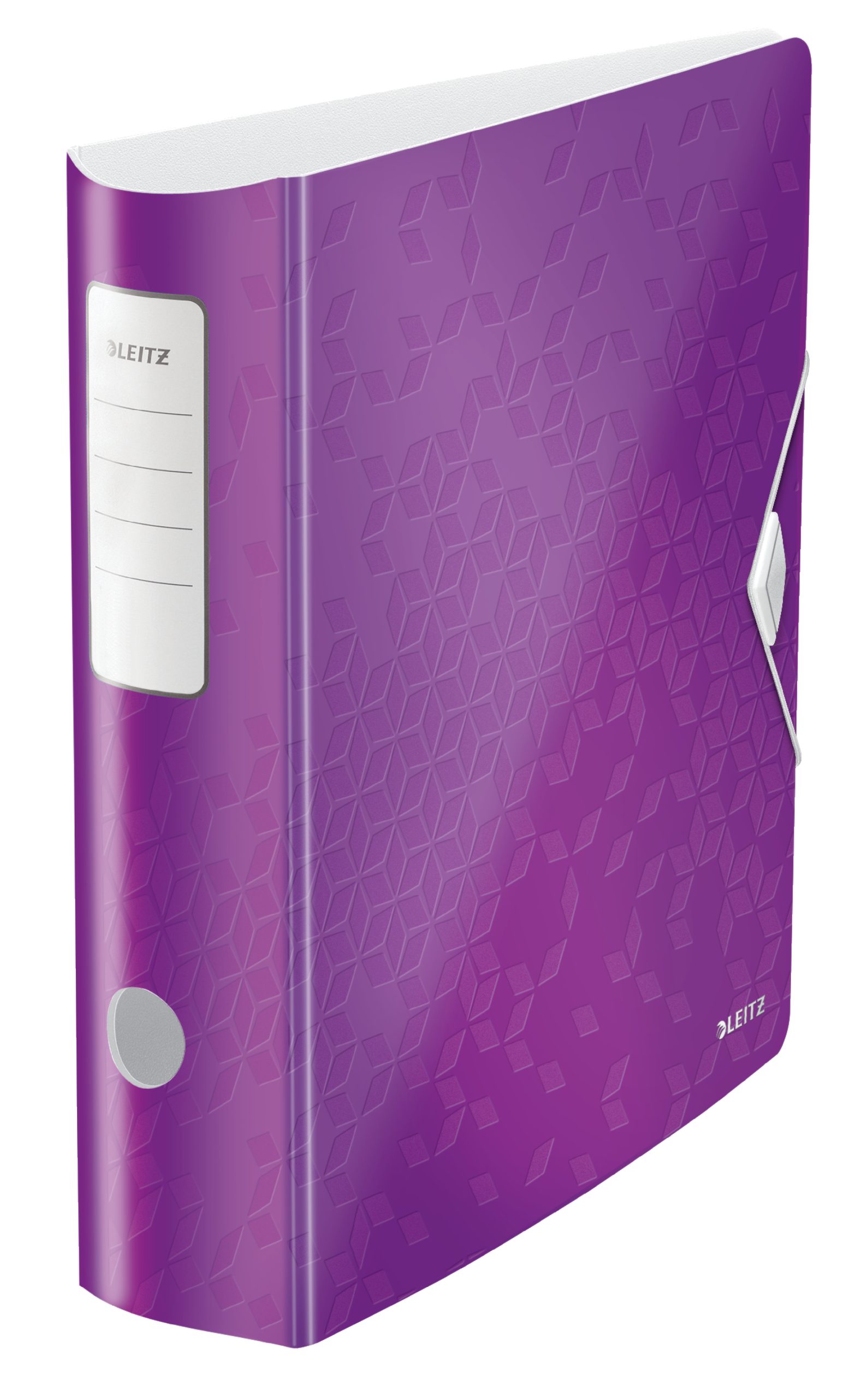 Biblioraft LEITZ 180 Active WOW, polyfoam, partial reciclat, A4, 82 mm, mov