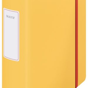 Biblioraft LEITZ 180 Active Cosy, polyfoam, A4, 82 mm, galben chihlimbar