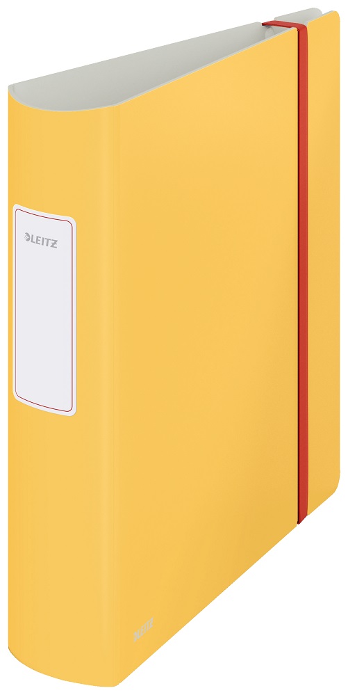 Biblioraft LEITZ 180 Active Cosy, polyfoam, A4, 82 mm, galben chihlimbar