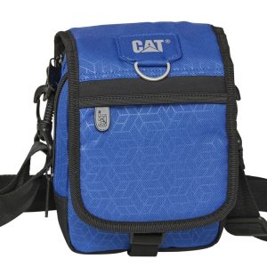 Borseta de umar CATERPILLAR Millennial Classic - Ronald, material 600D HD polyester - negru/bleumari
