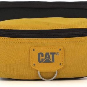 Borseta CATERPILLAR Millennial Classic - Raymond, material 600D HD polyester - negru cu galben