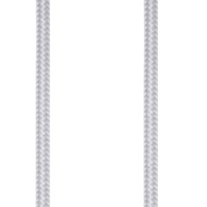 Cablu date GRIXX Optimum - 8-pin to USB Apple MFI License, impletit, lungime 3m - alb