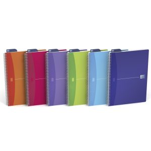 Caiet cu spirala, OXFORD Office MyColours, A4, 90 file - 90g/mp, Scribzee, coperta PP - mate