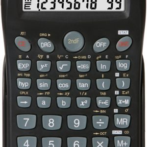 Calculator stiintific, 10 digits, 136 functii, 141 x 75 x 15 mm, Rebell - negru
