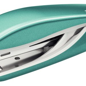 Capsator metalic LEITZ WOW 5528 MINI NeXXt Series, 10 coli, 1000 capse P2 incluse, turcoaz