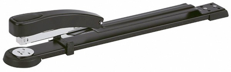 Capsator metalic cu brat lung, 50 coli, Office Products - negru