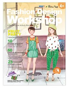 Carte creativa Stick"n Little Designer Activity book - Fruit Party