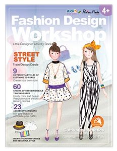 Carte creativa Stick"n Little Designer Activity book - Street Style