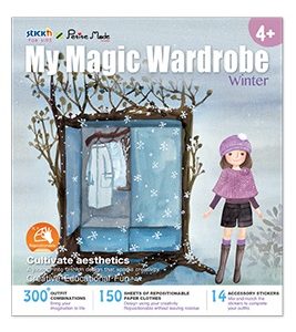 Carte creativa Stick"n My Magic Wardrobe - iarna