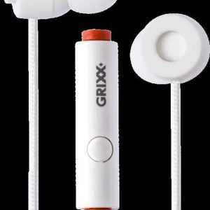 Casti GRIXX Optimum - cu microfon - albe