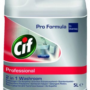 CIF Professional Washroom 2 in1, pentru curatare baie, 5 litri