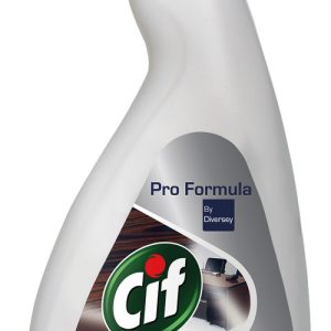CIF Professional, cu pulverizator, pentru curatare si stralucire mobilier din lemn si plastic, 750ml