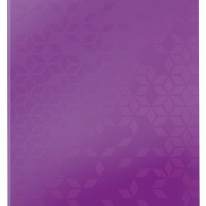 Clipboard LEITZ WOW, dublu, polyfoam, A4, 100 coli, mov