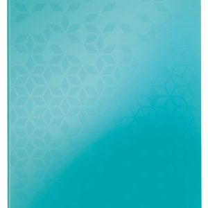 Clipboard LEITZ WOW, dublu, polyfoam, A4, 100 coli, turcoaz