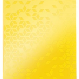 Clipboard LEITZ WOW, dublu, polyfoam, A4, 100 coli, galben