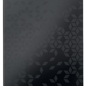 Clipboard LEITZ WOW, dublu, polyfoam, A4, 100 coli, negru